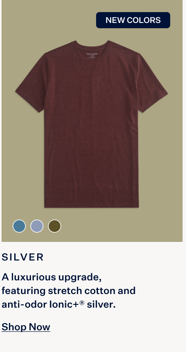 SILVER Crew Neck T-Shirt