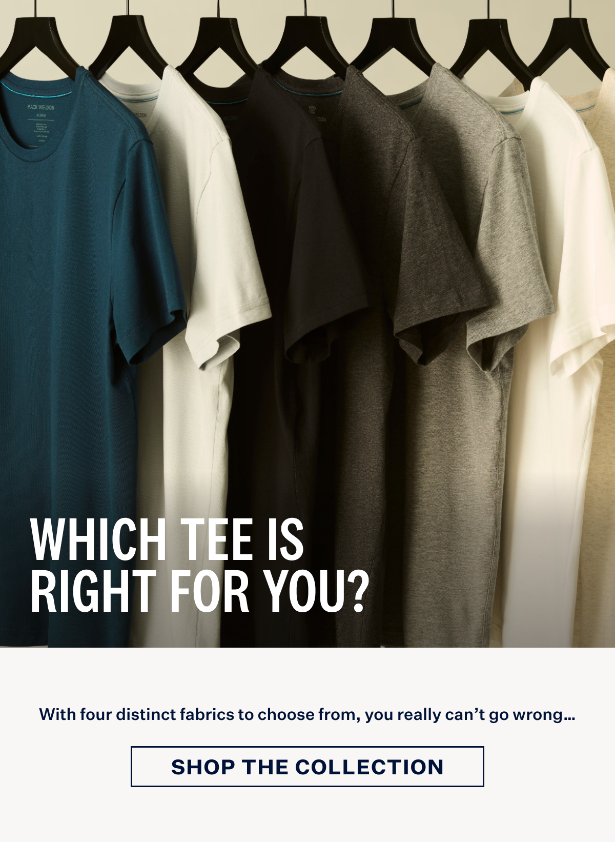 Which Tee is Right For you? Shop the Collection