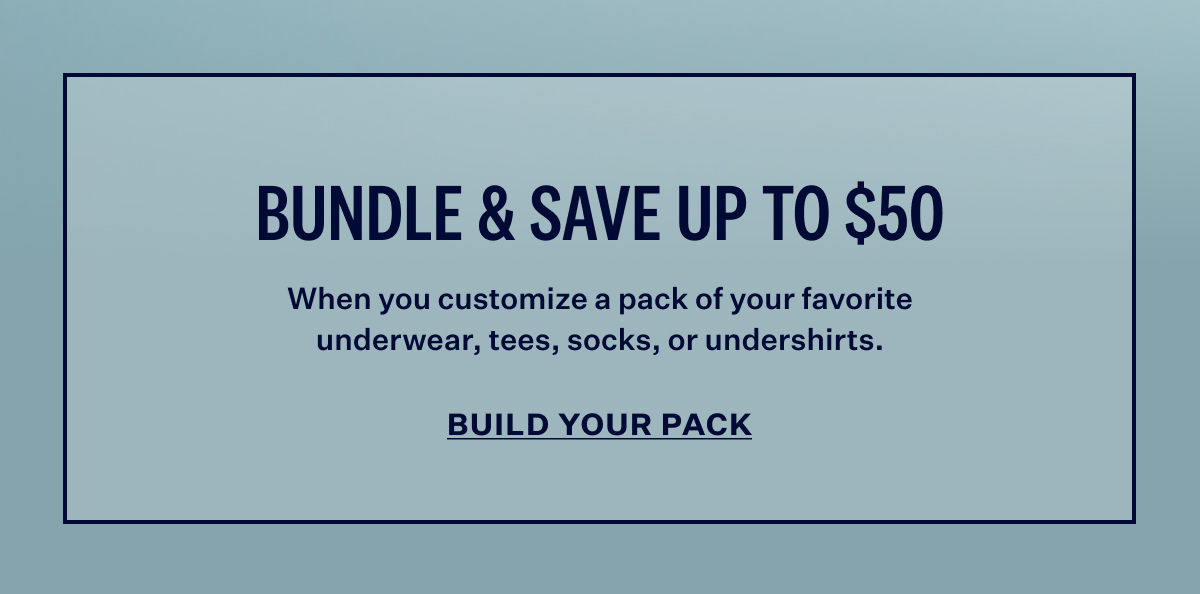 Build Your Pack