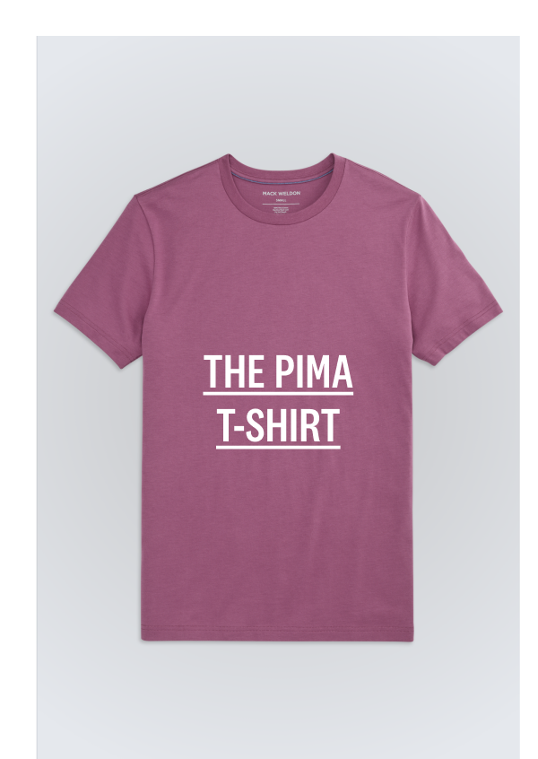 Pima Crew Neck T-Shirt