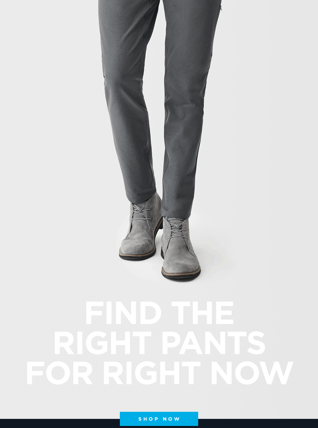 Find your perfect pair of pants. Mack Weldon