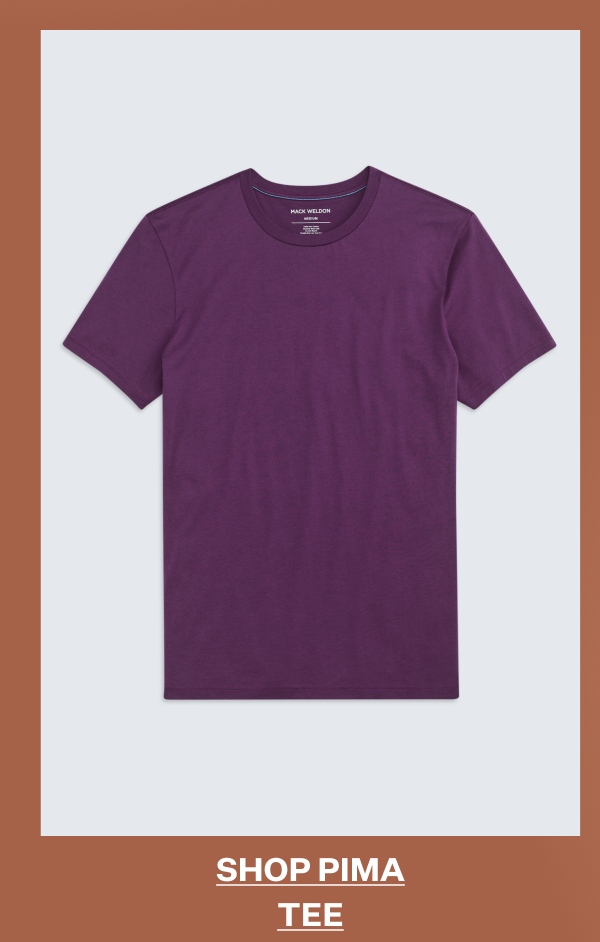 Pima Crew Neck T-Shirt