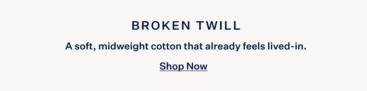 Broken Twill 5-Pocket Pant