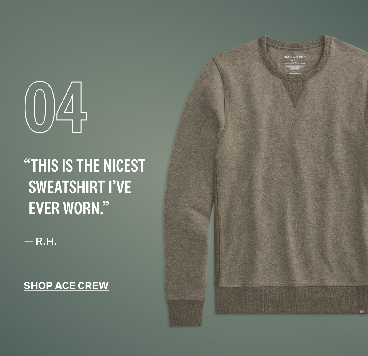 ACE Crew Neck Sweatshirt