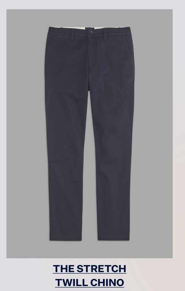 Stretch Twill Chino - Slim Fit