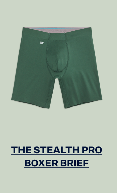 Stealth Pro Boxer Brief in Greenlake