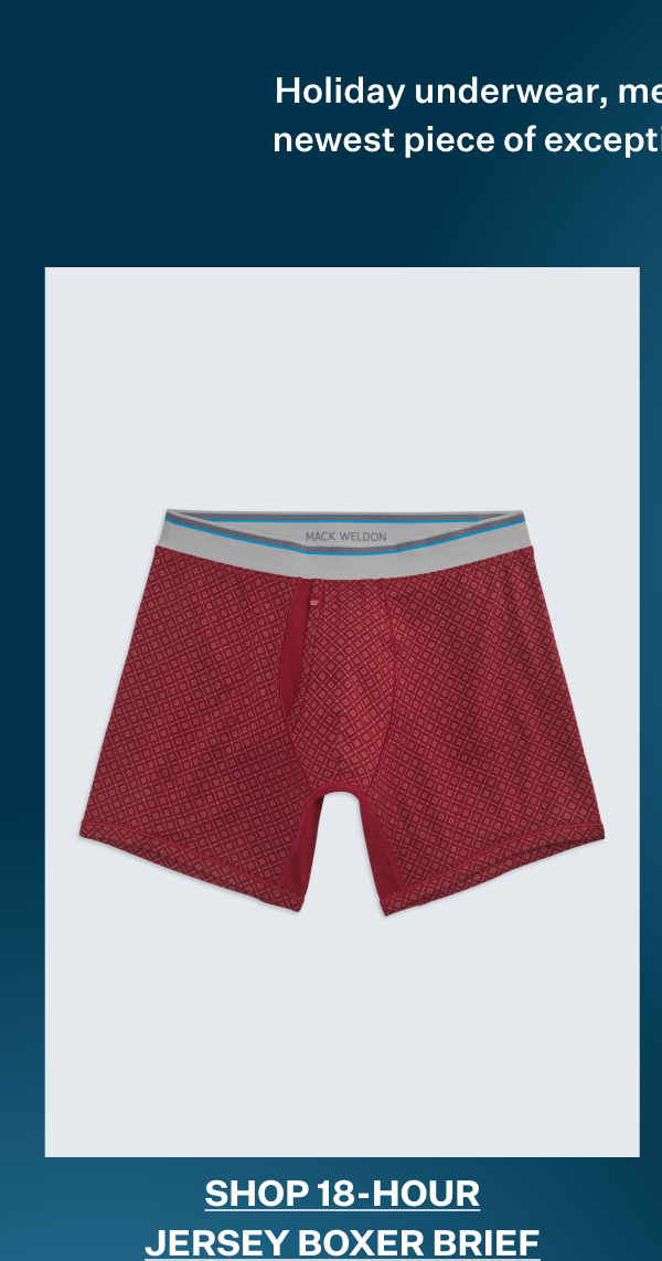 18-Hour Jersey Boxer Brief