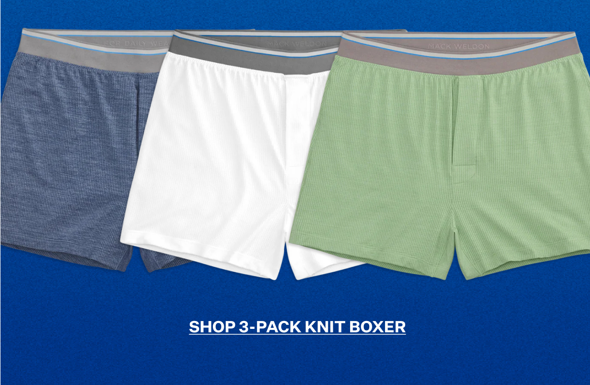 3-Pack AIRKNITˣ Knit Boxer