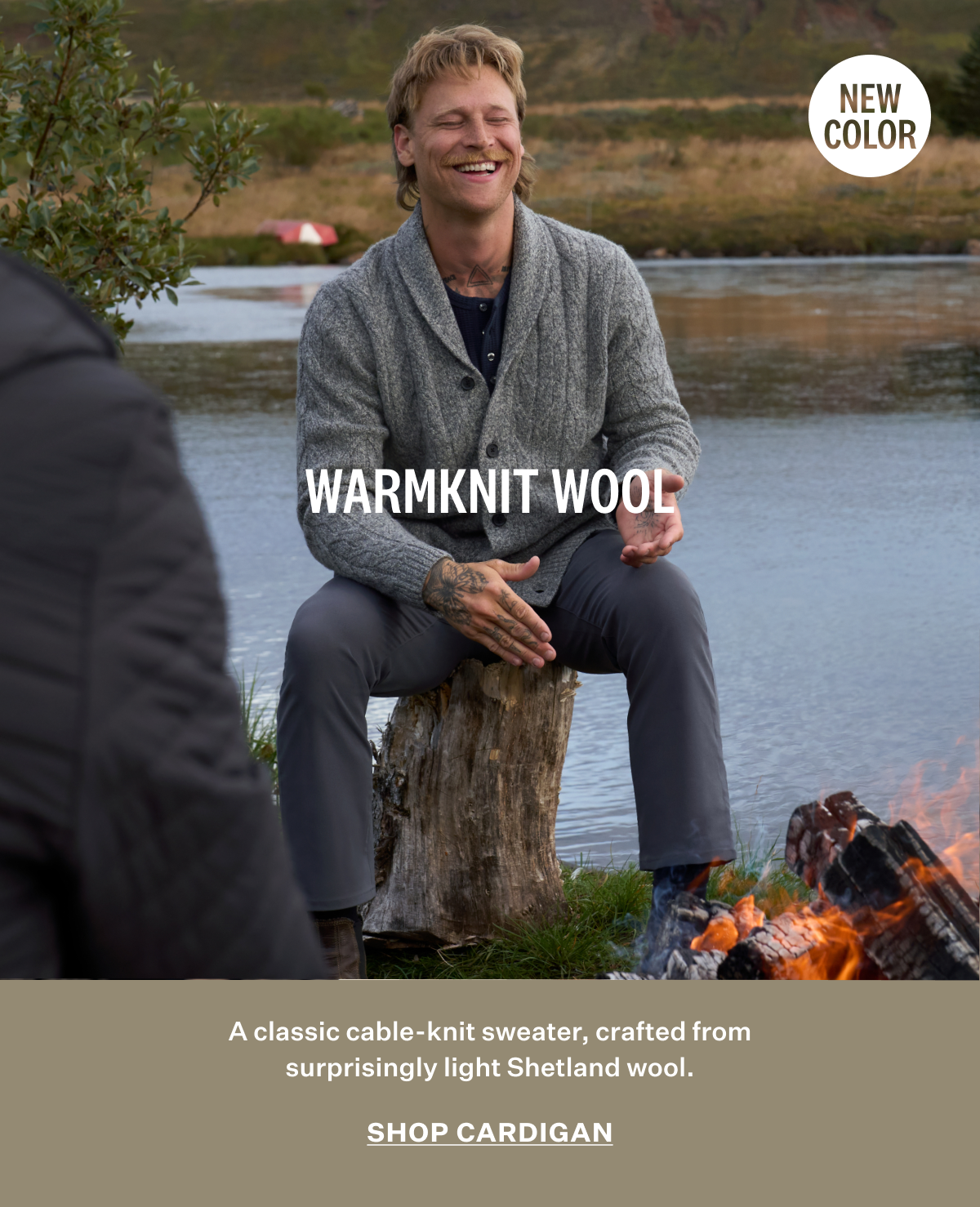 WARMKNIT Wool Cardigan