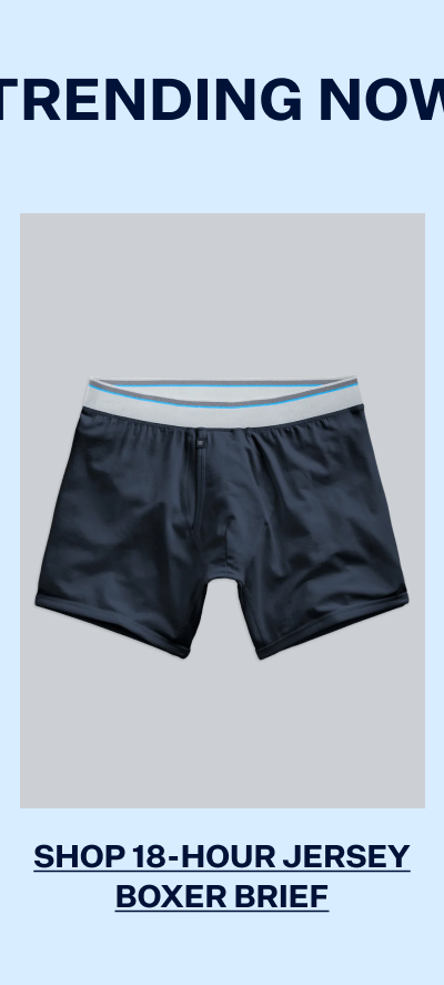 18-Hour Jersey Boxer Brief