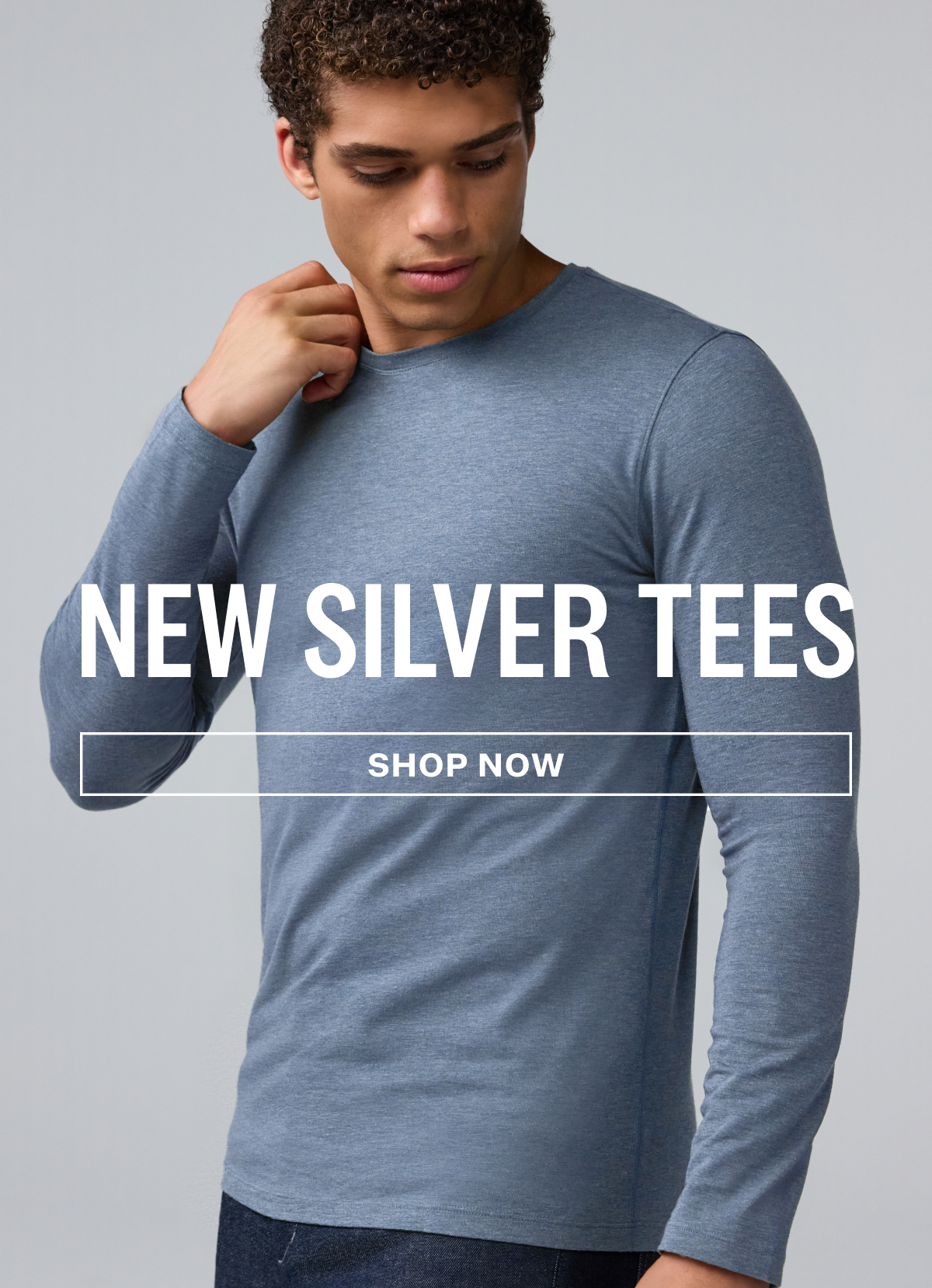 SILVER Long Sleeve T-Shirt