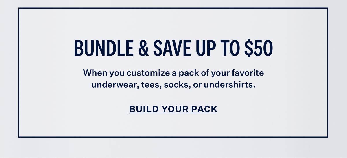 Build Your Pack