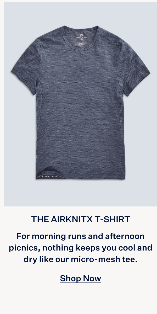 AIRKNITˣ Crew Neck T-Shirt