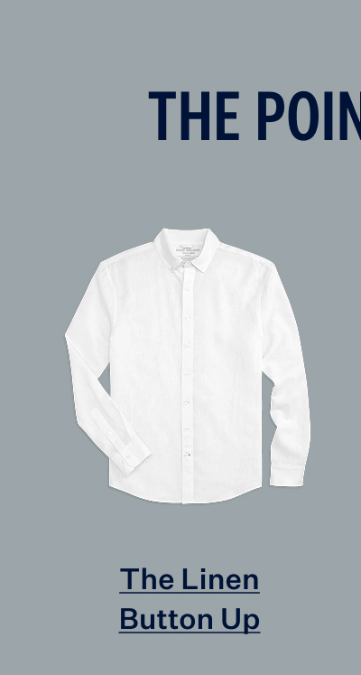 Linen Button up in Bright White