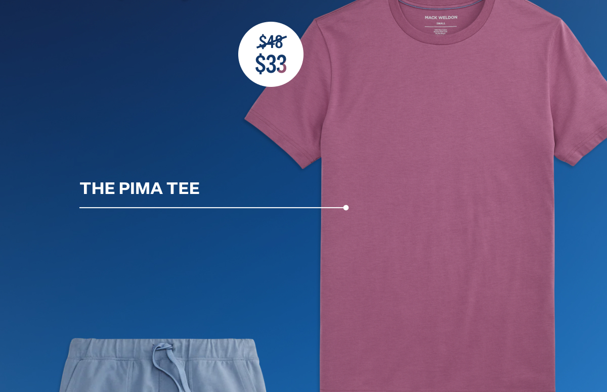Pima Crew Neck T-Shirt