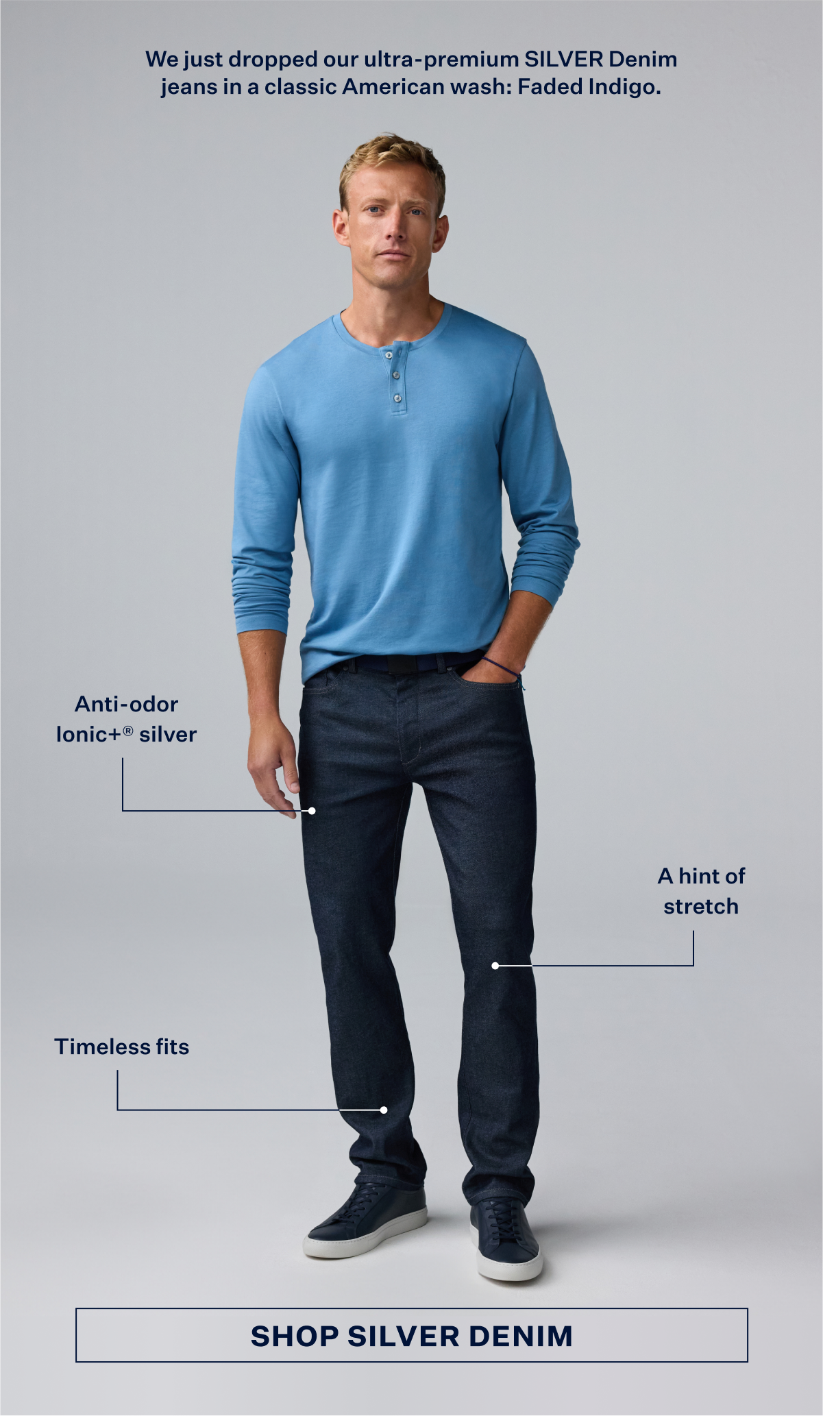 SILVER Denim - Straight Leg Jeans