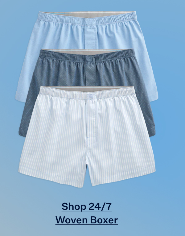 3-Pack 24/7 Woven Boxers