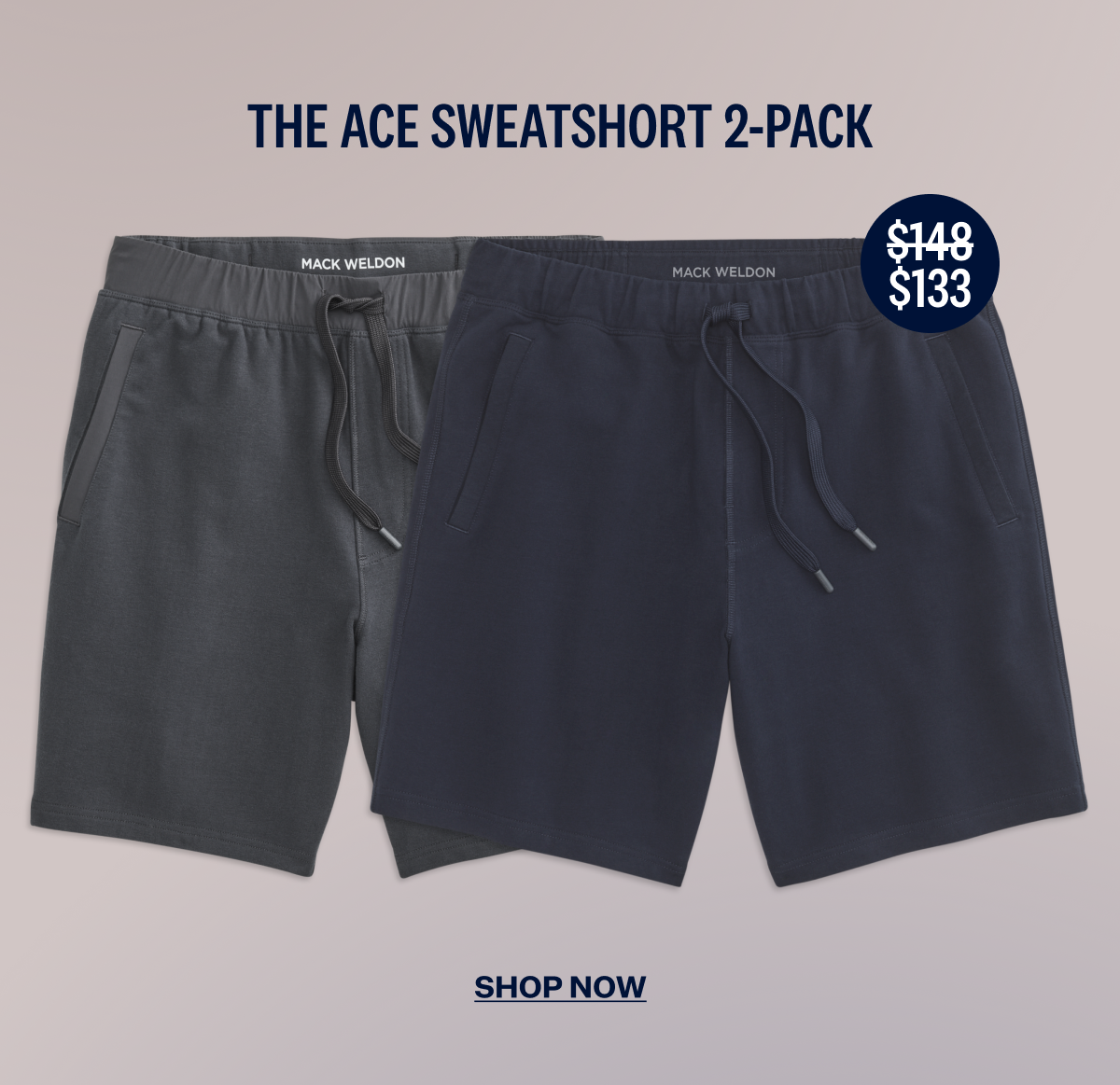 2-Pack ACE Sweatshorts 7"