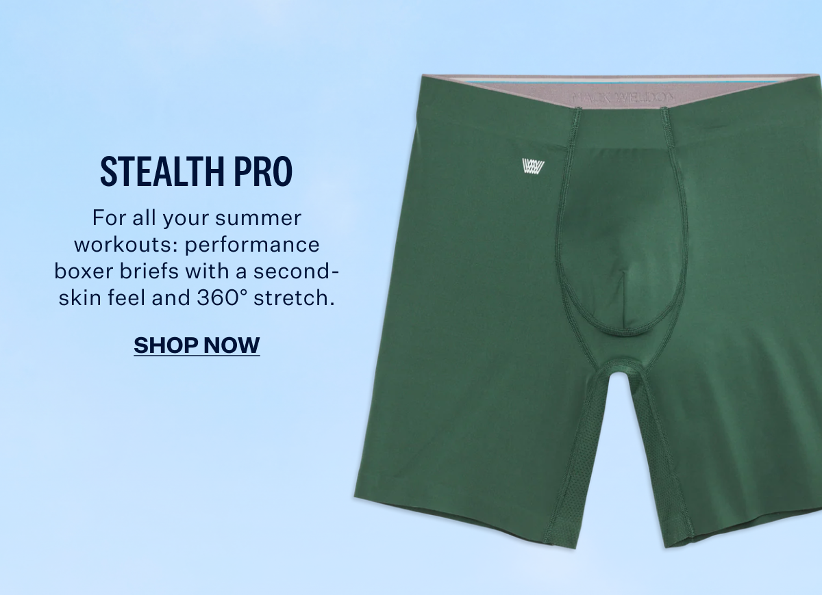 Stealth Pro Boxer Brief in Greenlake