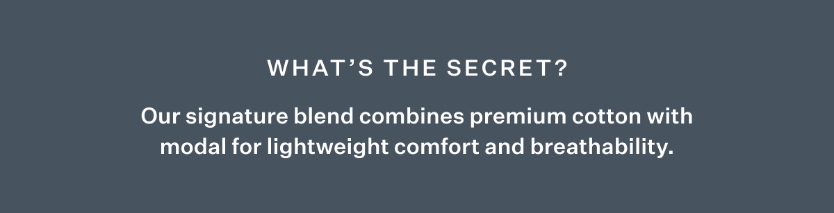 What's the secret?