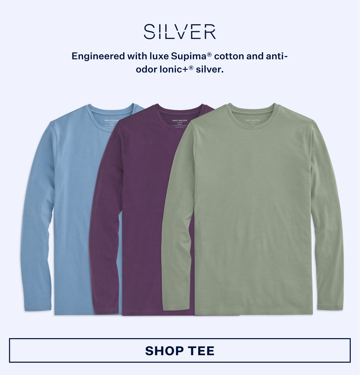 SILVER Long Sleeve T-Shirt