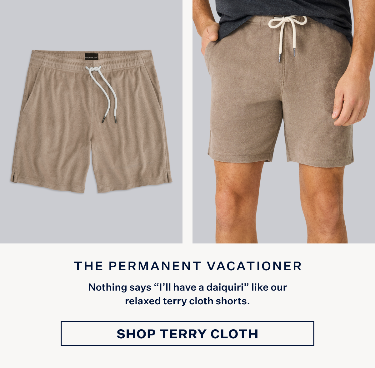 Terry Cloth Short
