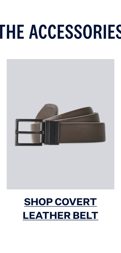 Covert Leather Belt