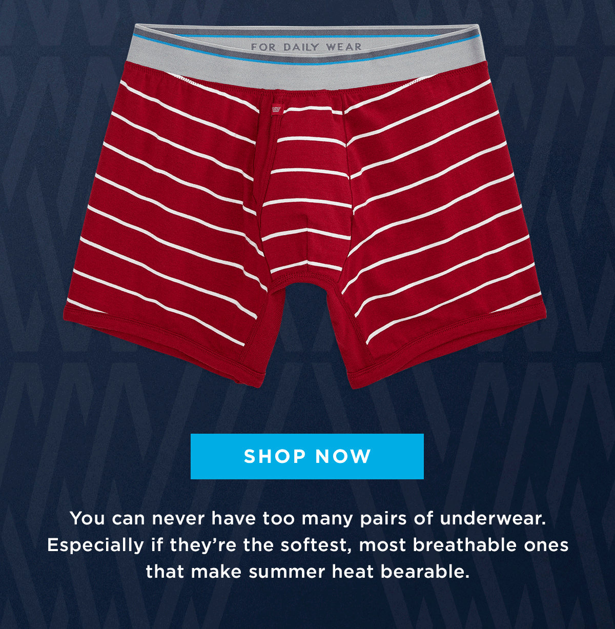 18-Hour Jersey Boxer Brief