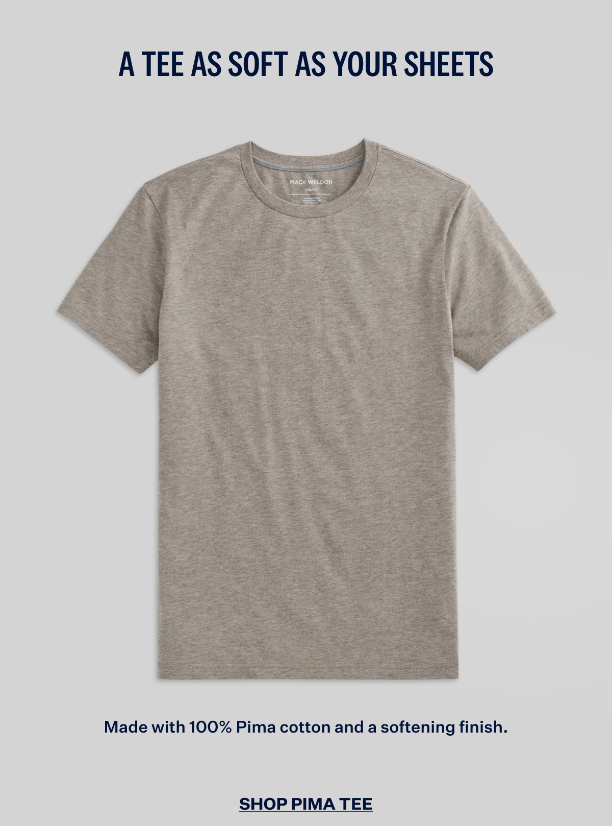 Pima Crew Neck T-Shirt