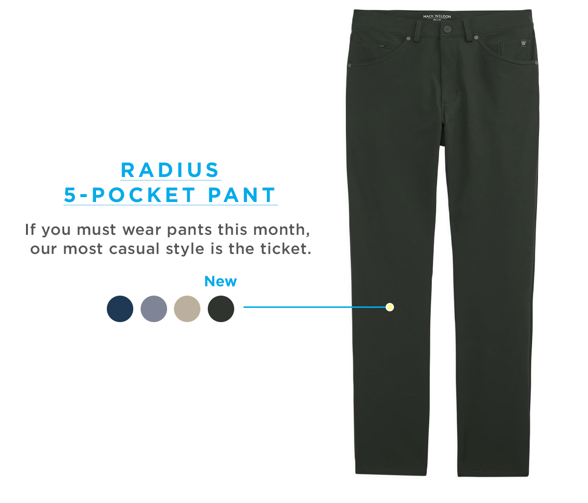 Radius 5-Pocket Pant
