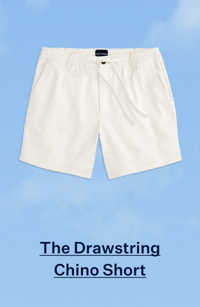 Stretch Twil. Drawstring Chino Short
