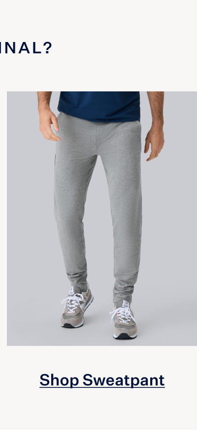 Ace Sweatpant in Grey Heather