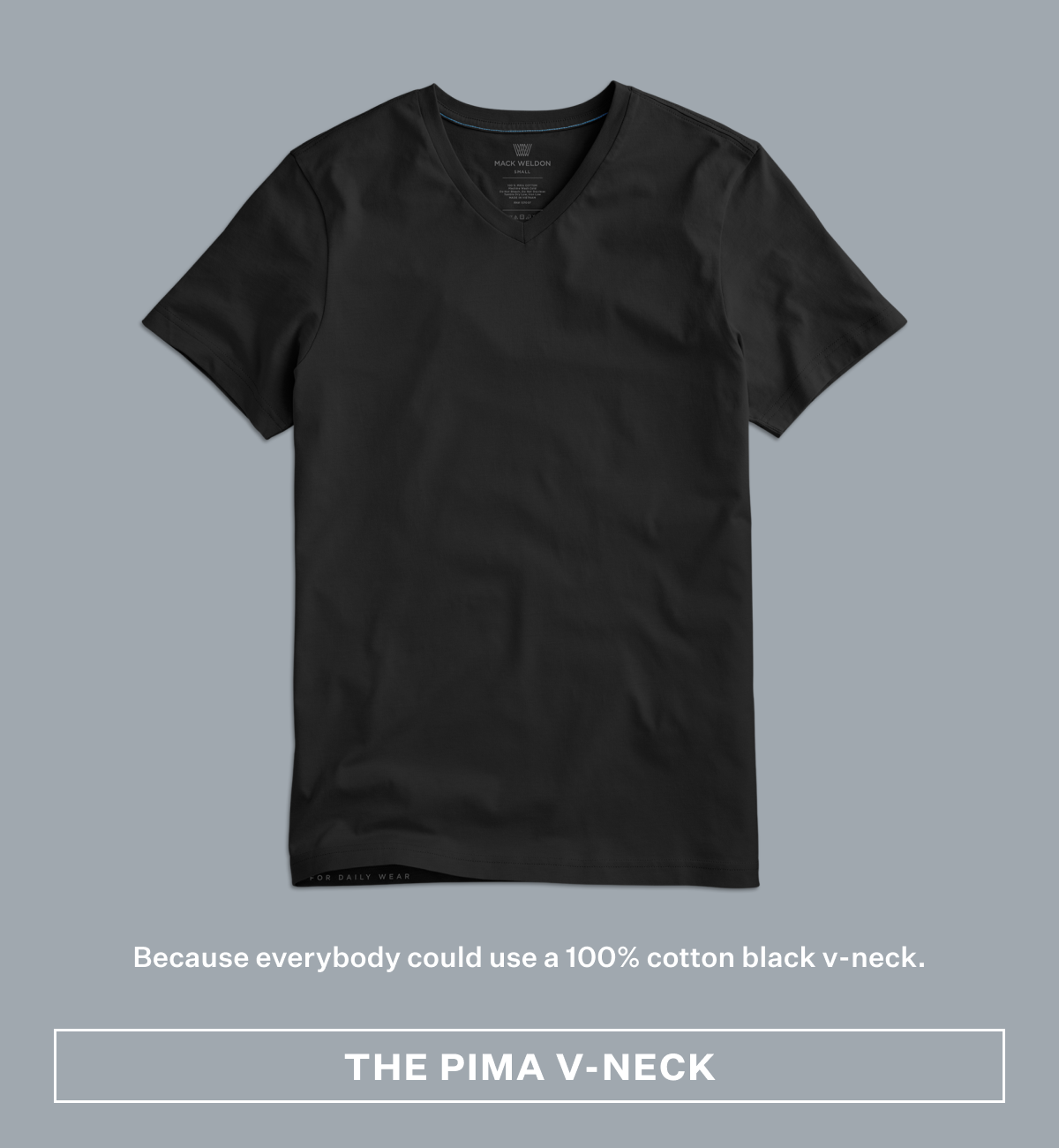 Pima V-Neck T-Shirt