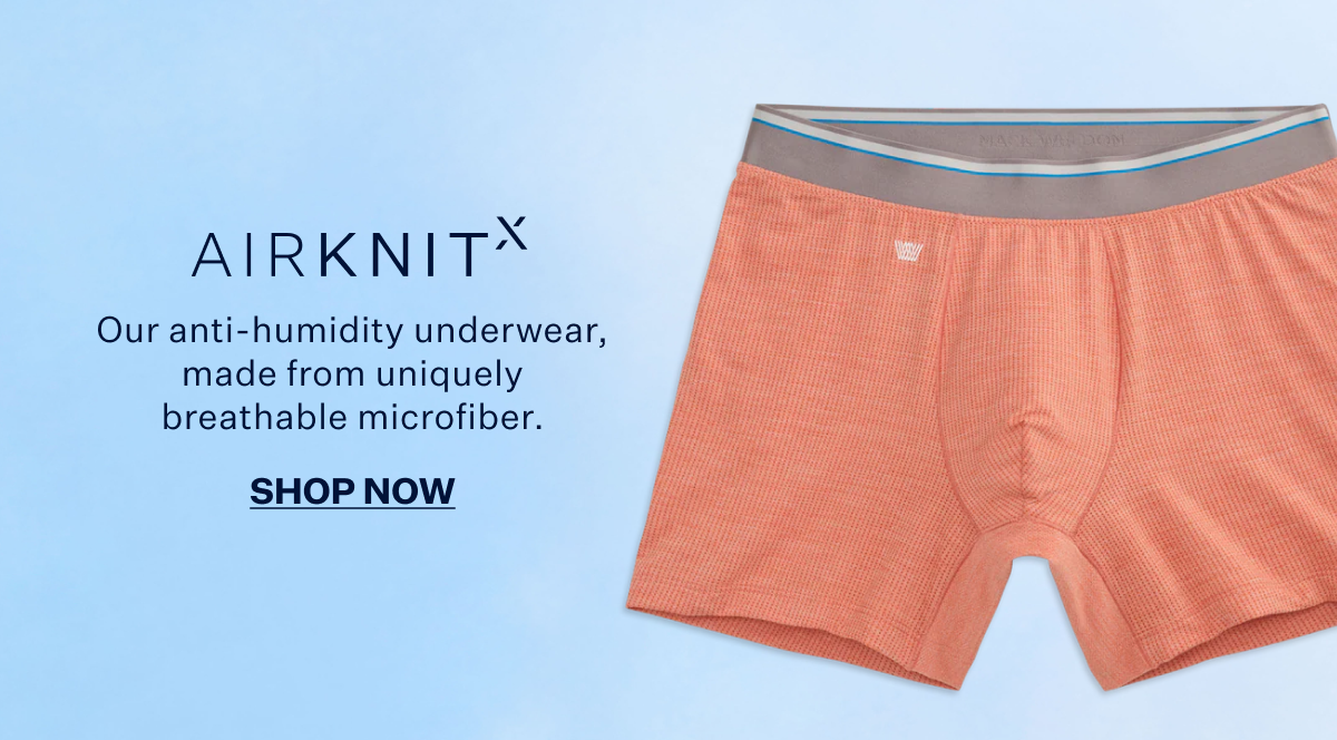 Airknitx Boxer Brief in Ginger Heather