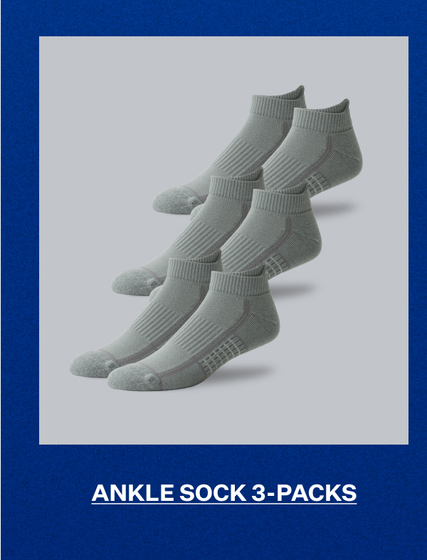 3-Pack AIRKNITˣ Ankle Socks