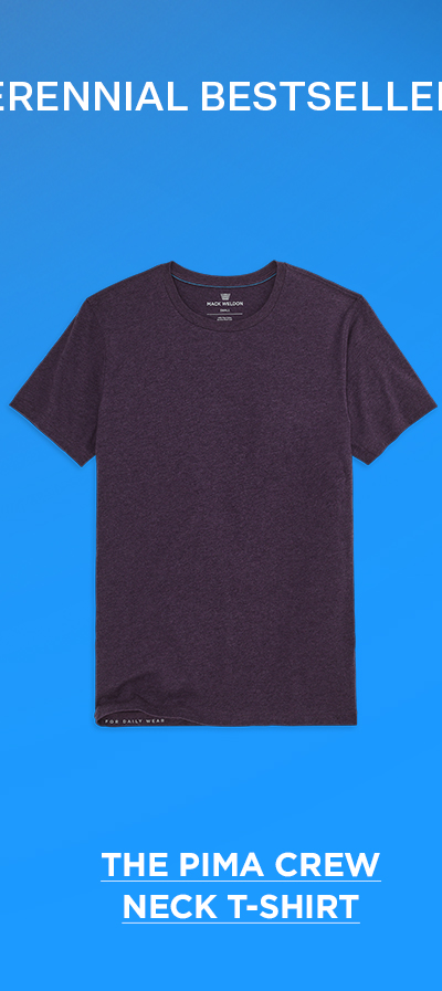 Pima Crew Neck T-Shirt