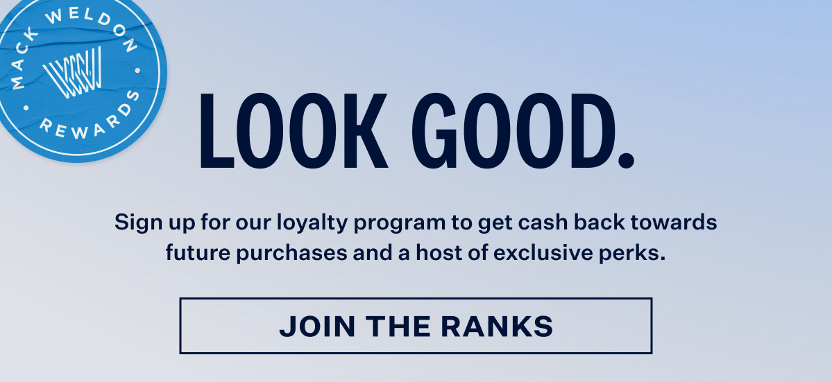 Mack Weldon Rewards