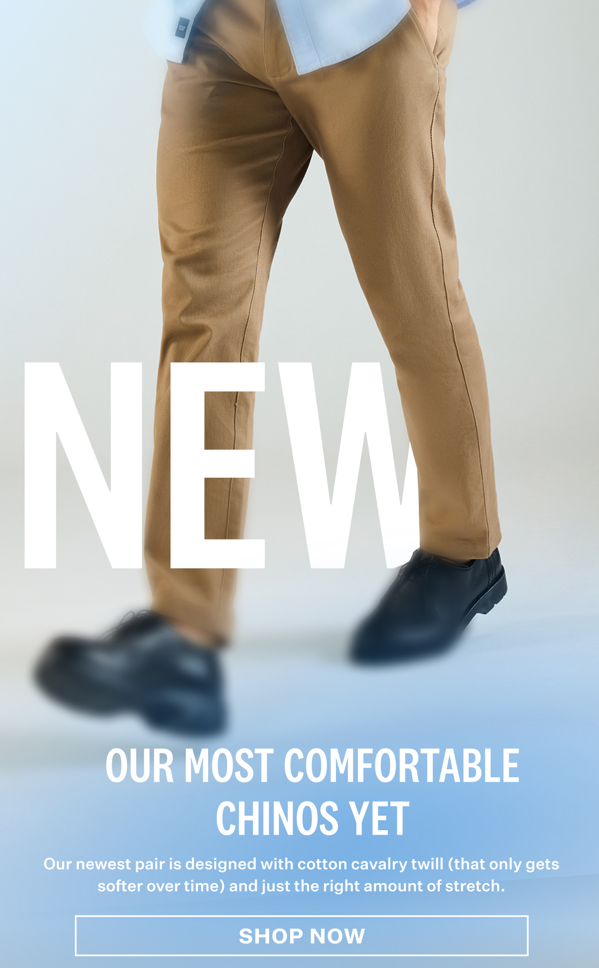 Stretch Twill Chino - Slim Fit
