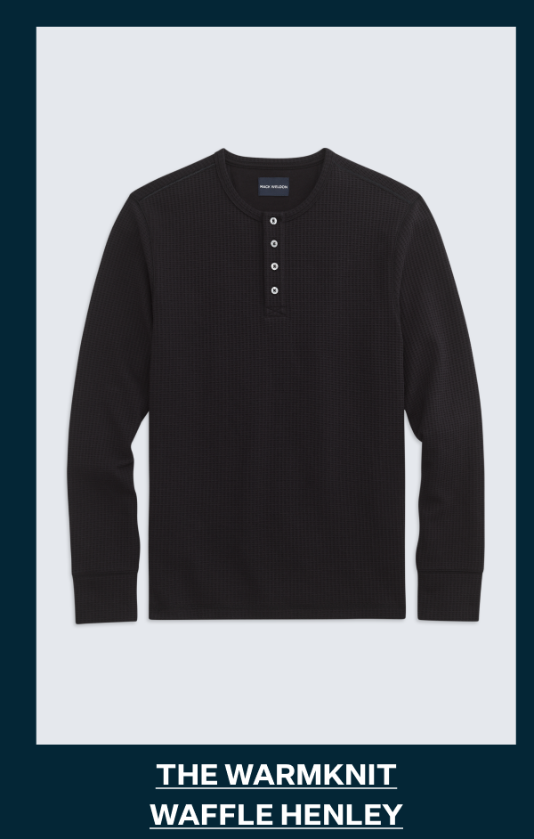 WARMKNIT Waffle Long Sleeve Henley