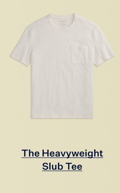 Heavyweight Slub T-shirt