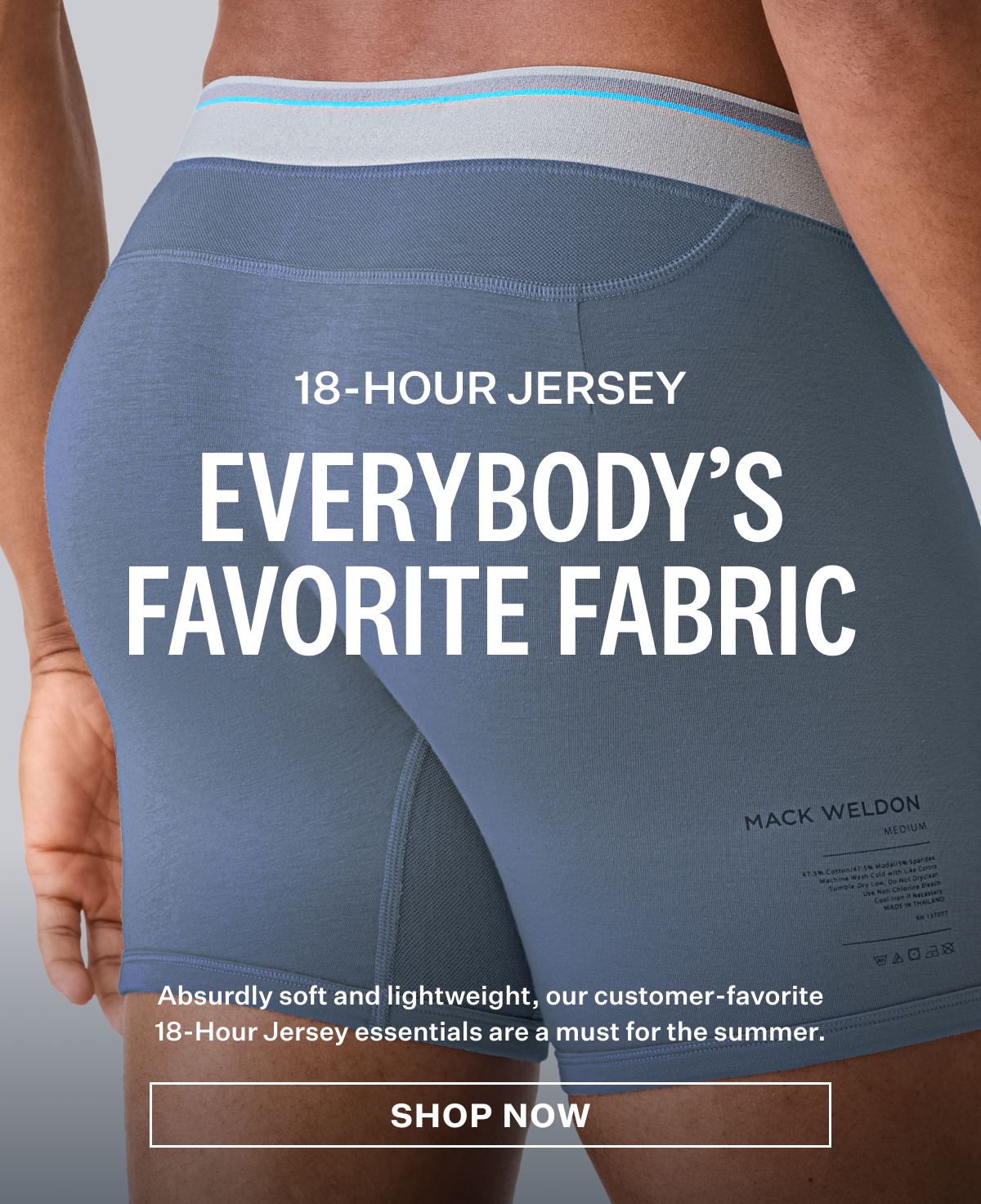 Everybody's Favorite Fabric. Shop Now