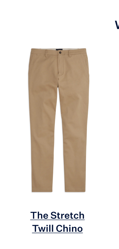 Stretch Twill Chino