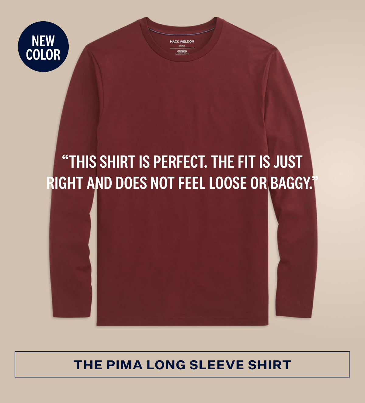 Pima Long Sleeve T-Shirt