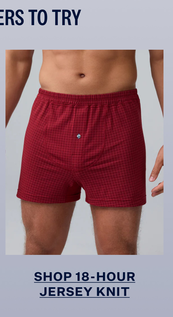 18-Hour Jersey Knit Boxer