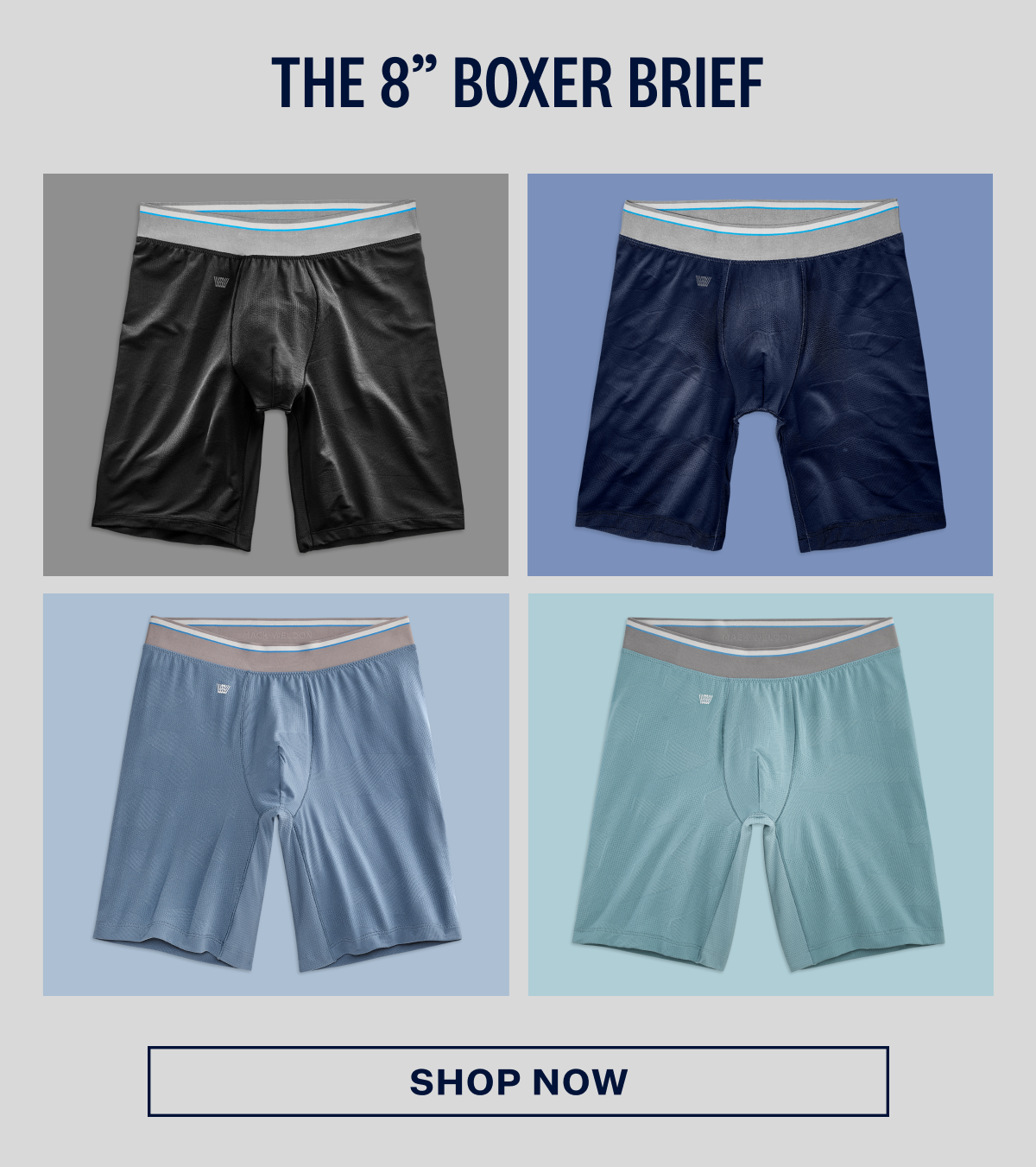AIRKNITˣ 8" Boxer Brief