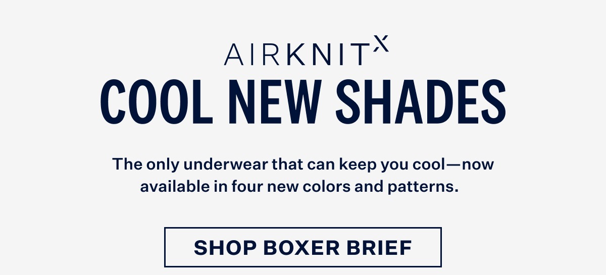 Airknitx Cool New Shades. Shop Boxer Brief