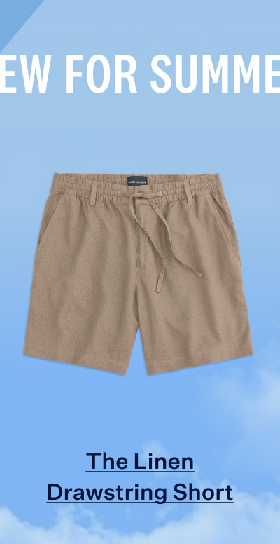Linen Drawstring Short