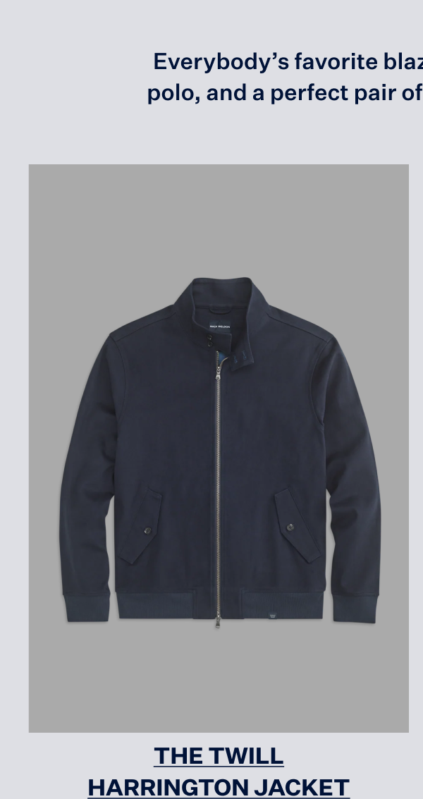 Twill Harrington Jacket