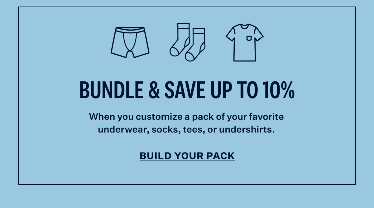 Promotional banner for Bundle & Save up to 10% discount