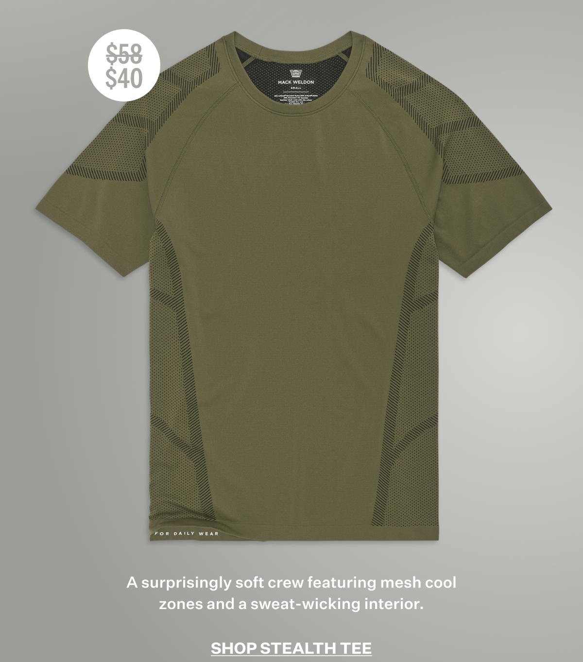 Stealth Crew Neck T-Shirt